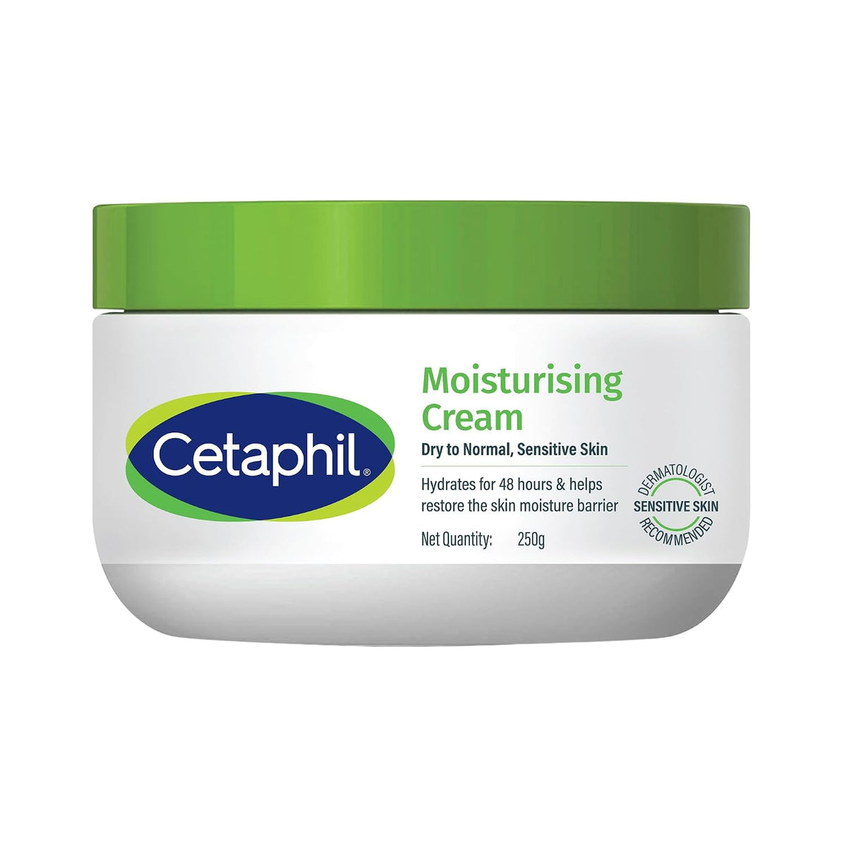 Cetaphil Moisturizing Cream Sensitive Skin, Fragrance Free, 3oz, 3ct