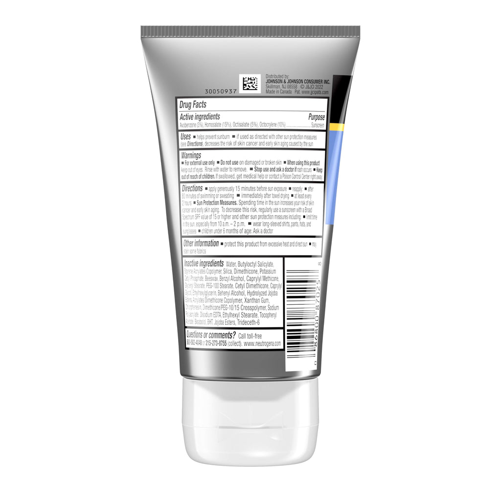 Neutrogena Sport Face Sunscreen SPF 70+ | Oil-Free, Water-Resistant 80 Min | Broad Spectrum UVA/UVB, 2.5 fl oz
