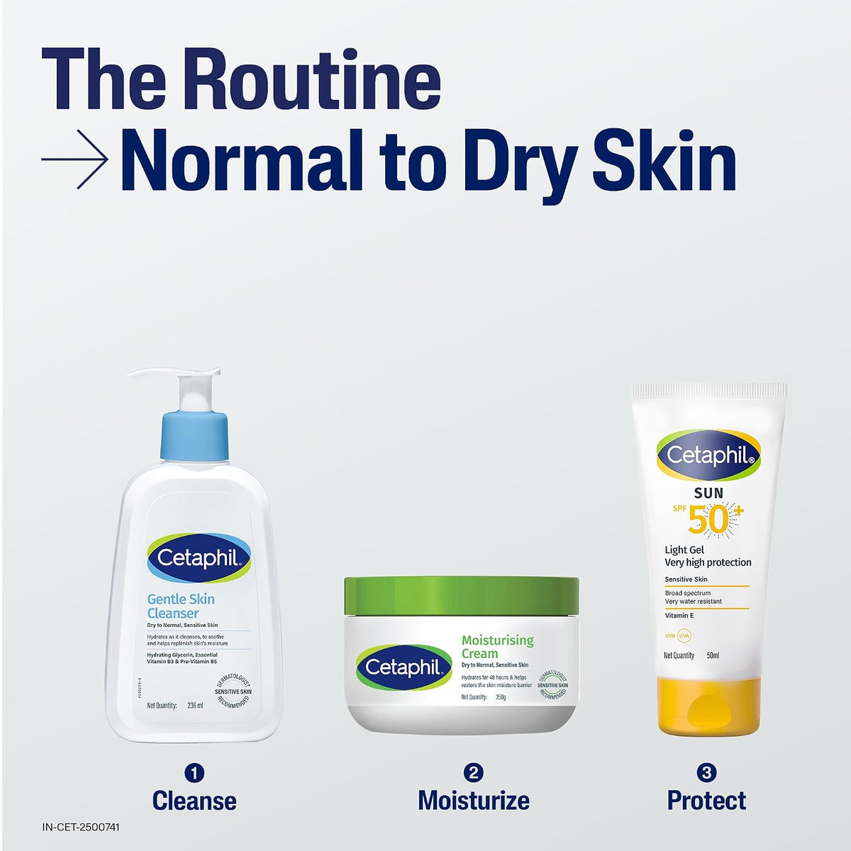 Cetaphil Moisturizing Cream Sensitive Skin, Fragrance Free, 3oz, 3ct