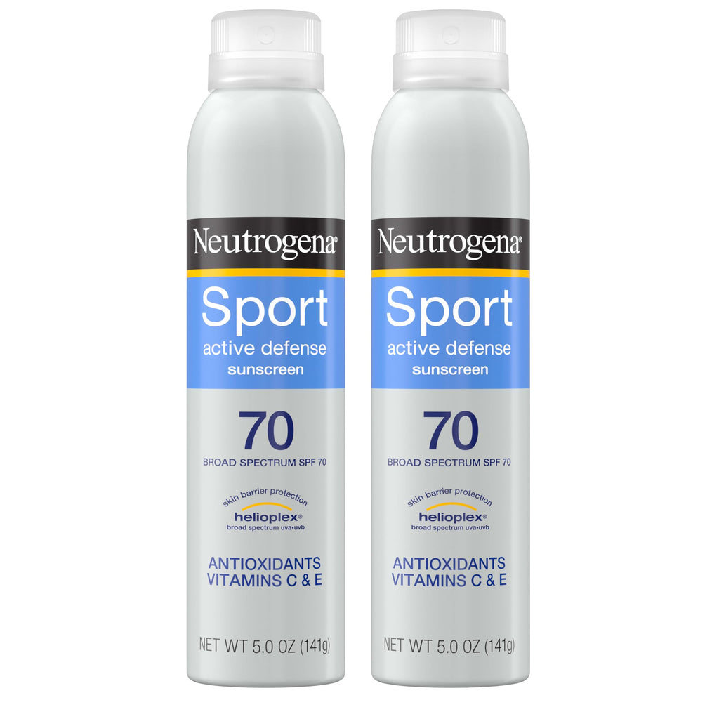 Neutrogena Sport Face Sunscreen SPF 70+ | Oil-Free, Water-Resistant 80 Min | Broad Spectrum UVA/UVB, 2.5 fl oz