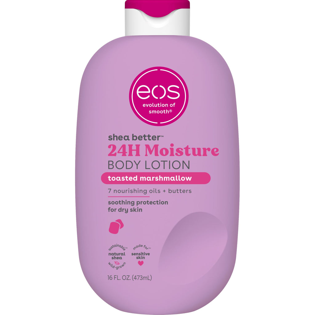 eos Shea Better Body Lotion | 24-Hour Moisture | Natural Shea Butter & Vitamin E | 16 fl oz