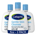 Cetaphil Gentle Skin Cleanser, Hydrating Face Wash for Sensitive Skin, Fragrance Free, 4oz, 3ct