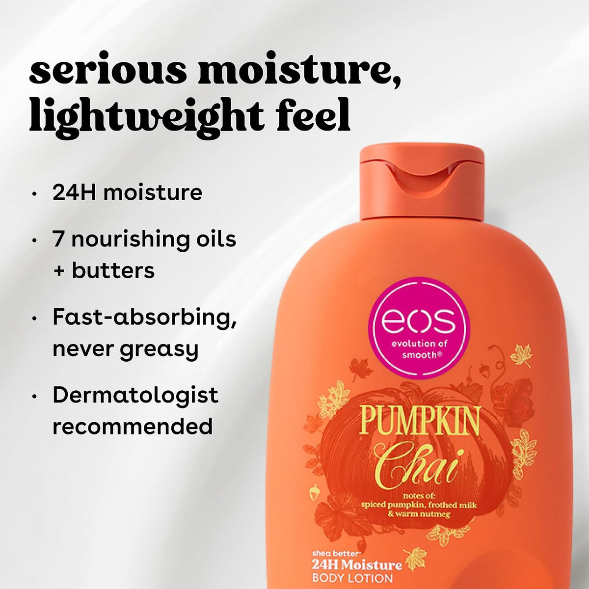 eos Shea Better Body Lotion | 24-Hour Moisture | Natural Shea Butter & Vitamin E | 16 fl oz