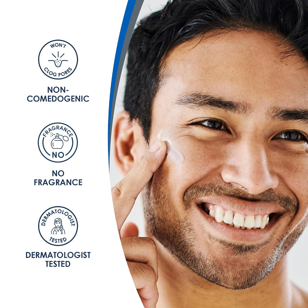 Vanicream Daily Facial Moisturizer | Hyaluronic Acid & 5 Ceramides | Fragrance Free, Sensitive Skin, 3 fl oz