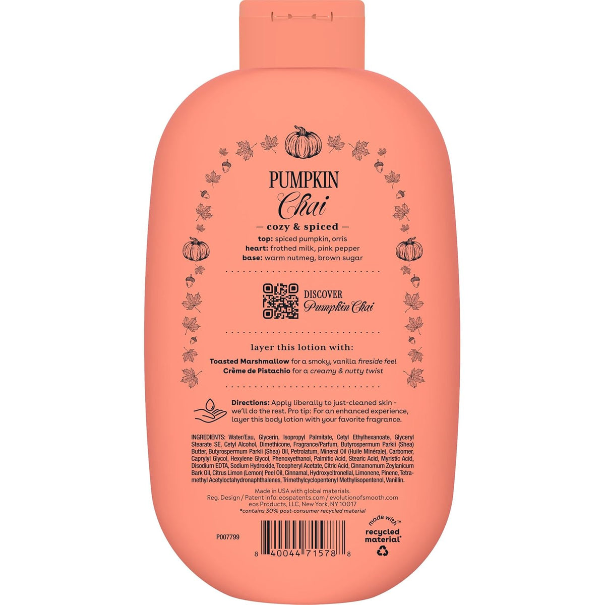 eos Shea Better Body Lotion | 24-Hour Moisture | Natural Shea Butter & Vitamin E | 16 fl oz